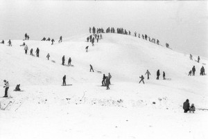 Kopa Cwila in winter probably in the 1980s. Photo: zdyrma